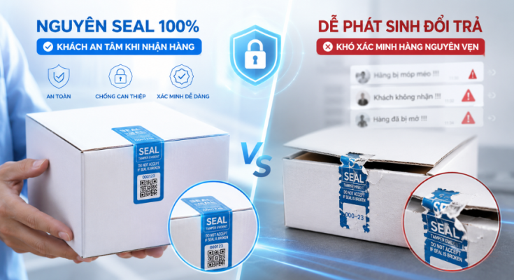 Tem điện tử bảo vệ sản phẩm an toàn thương hiệu cho doanh nghiệp