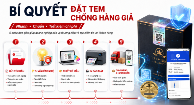 Bí quyết đặt tem chống giả giá rẻ