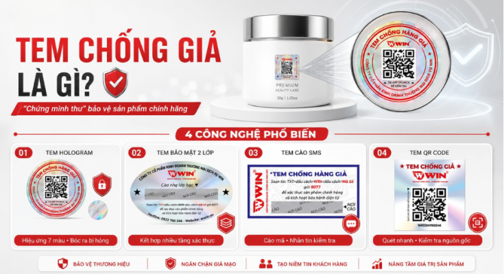 Tem chống hàng giả là gì